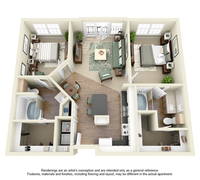 Floorplan - Villas at Katy Trail