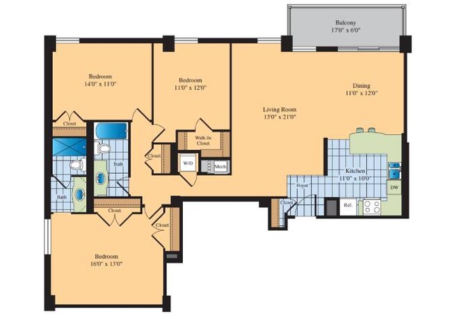 Floorplan - The Ashby at McLean