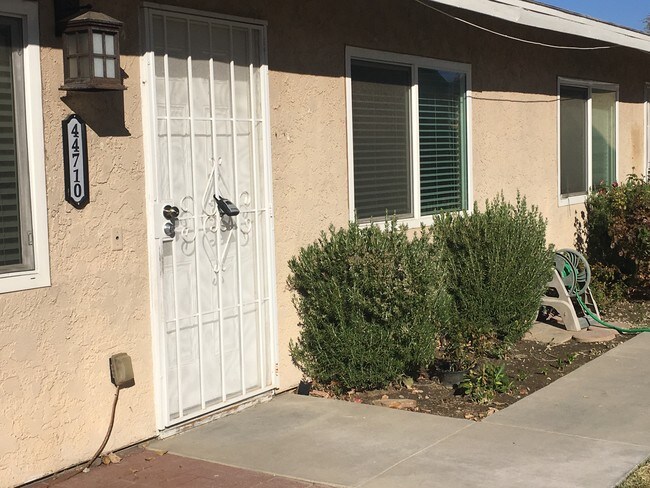 Front door - 44710 Fig Ave