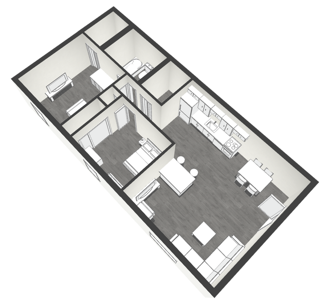 Cherrywood 2bd Layout - 1 Cherrywood Ln