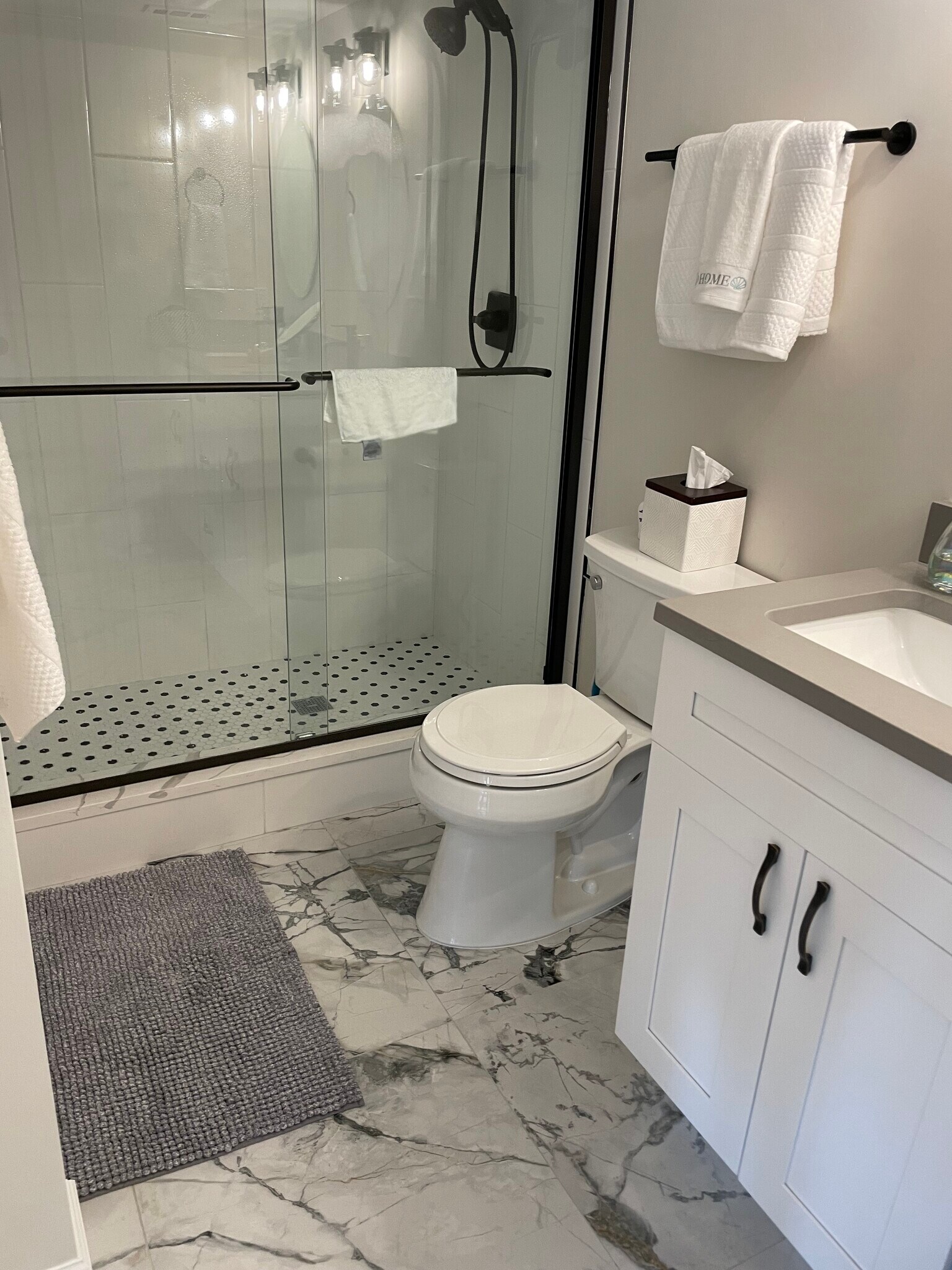 Primary Bathroom - 8400 Estero Blvd