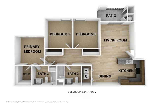 Floorplan - Avalon Family Apartments