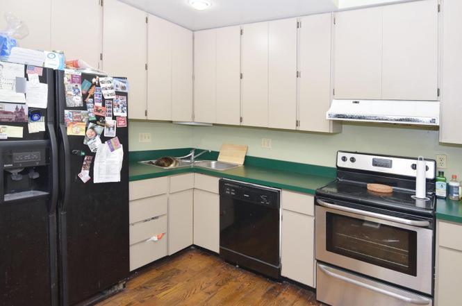 Kitchen with updated appliances and lots of storage space. - 505 Milton St