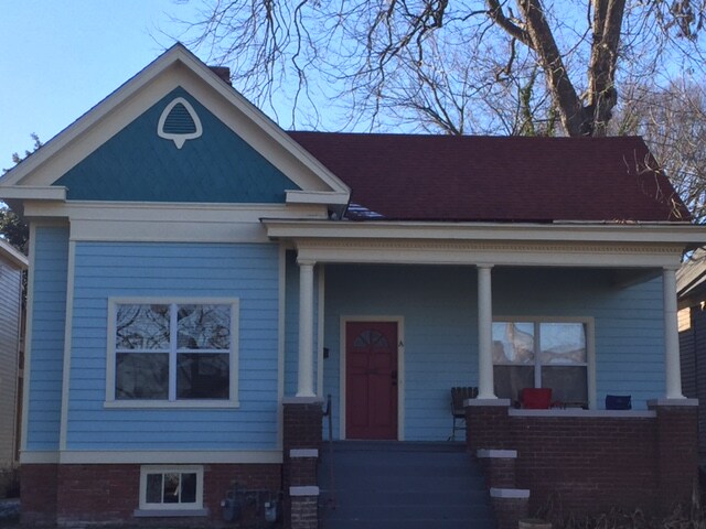 New exterior siding, new paint - 1512 S Louisiana St