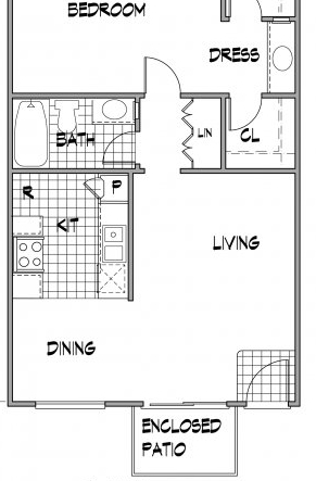 1BR/1BA - Cape Cod Apartments