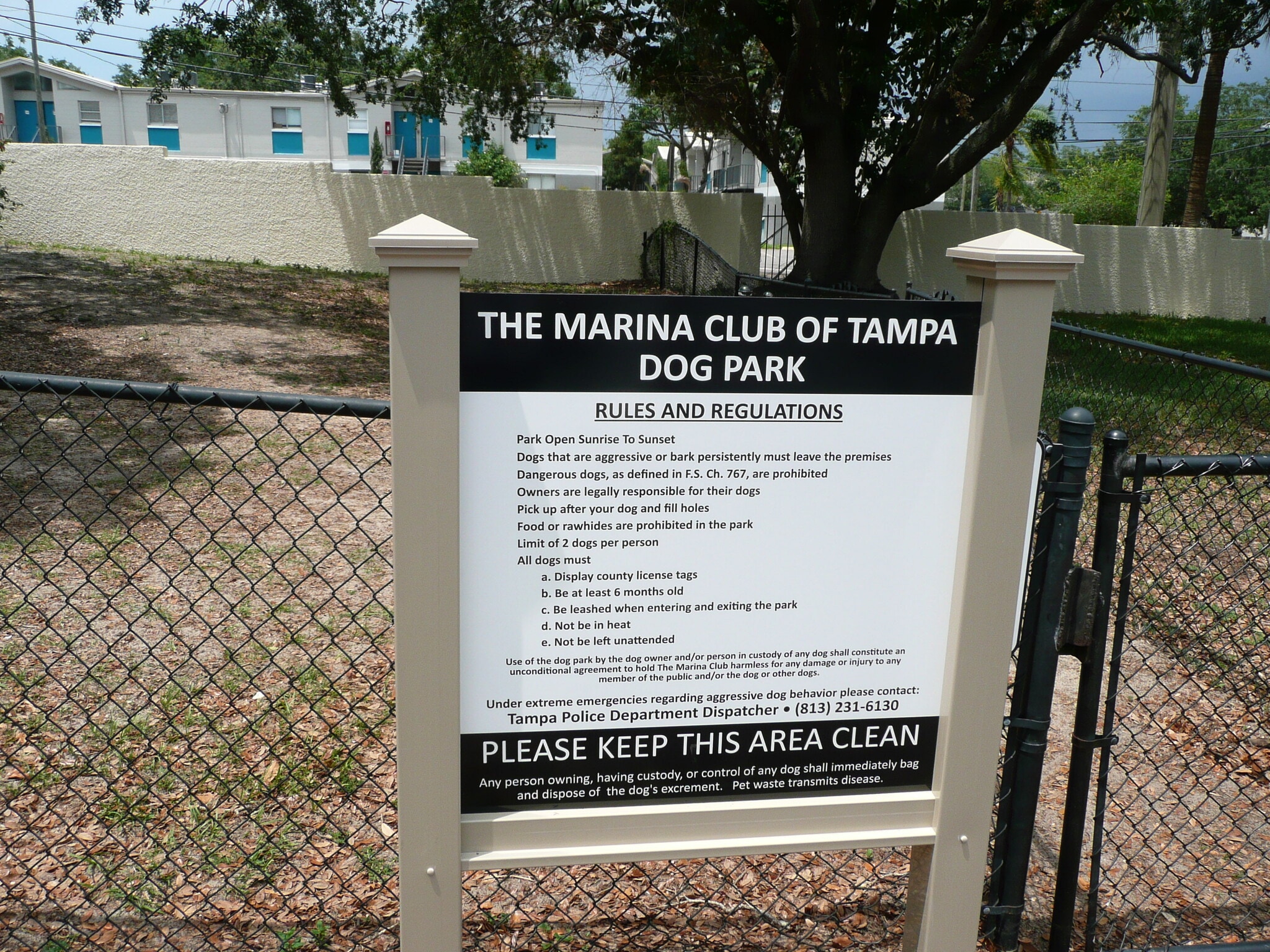 Dog Park - 2424 W Tampa Bay Blvd