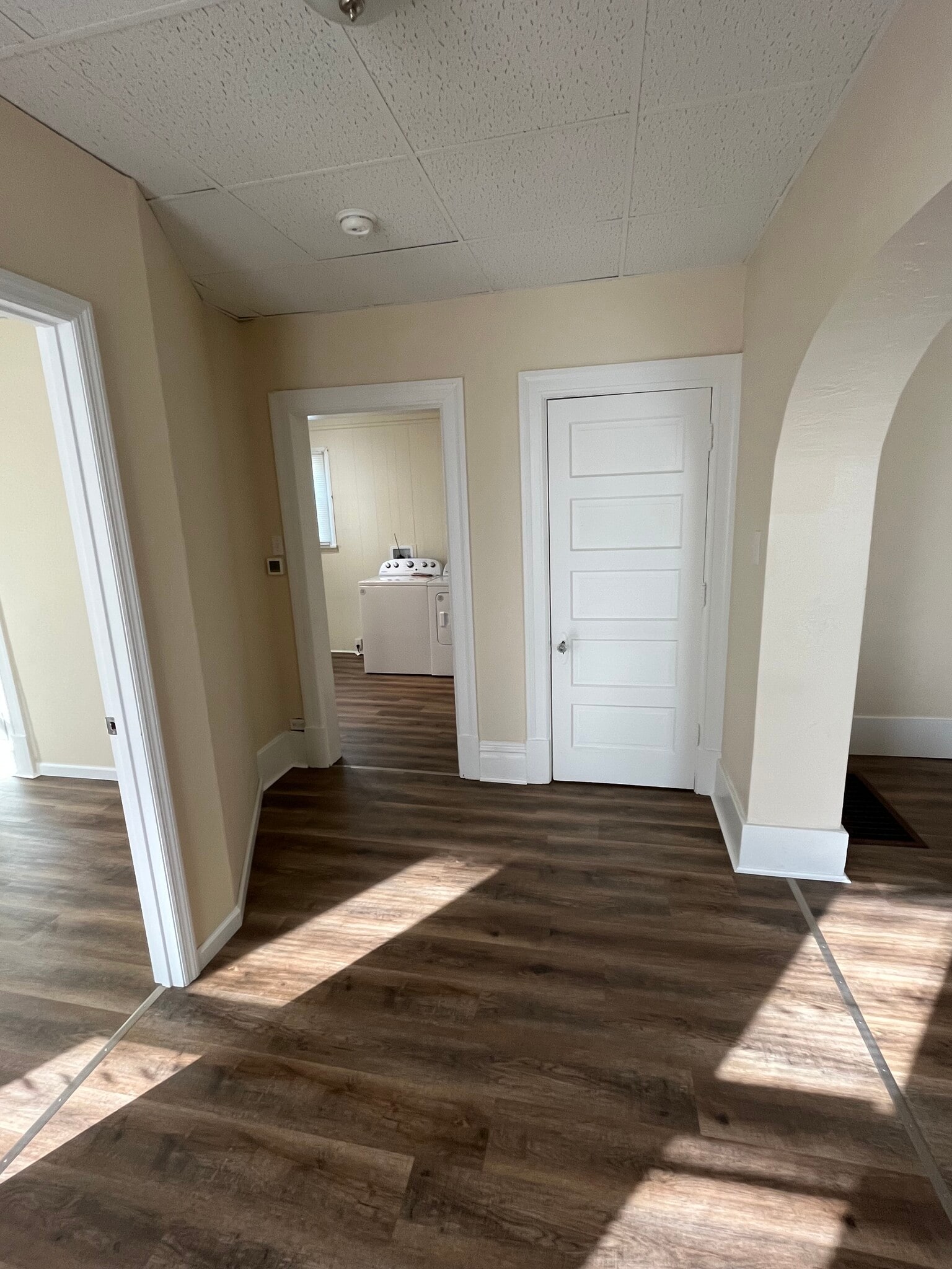 View looking into laundry/dining area - 48 depot st