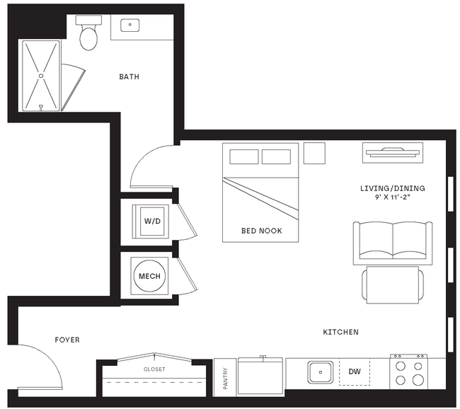 Floorplan - St Albans Lofts Residential