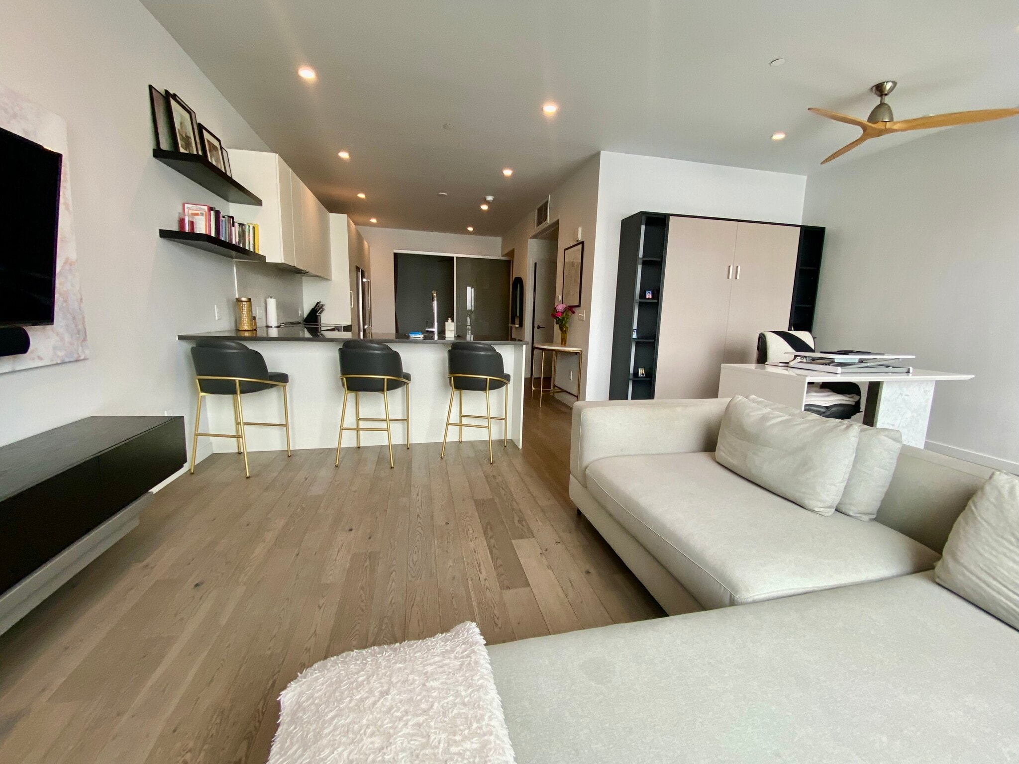 Living Room & Office - 1300 N Ogden St