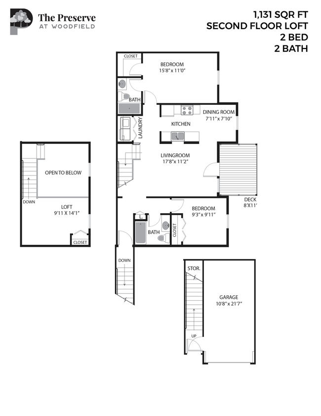 Floorplan - The Preserve at Woodfield