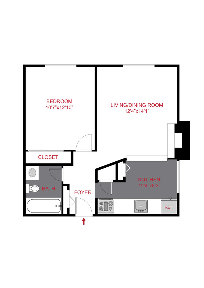 Floorplan - 1402 Race