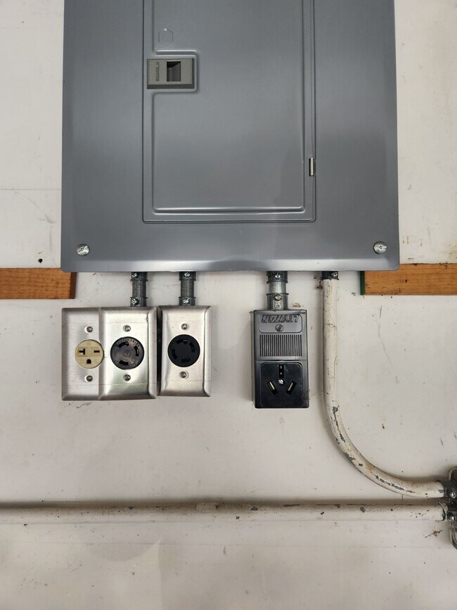 240Vac garage outlets (EV Charging capable) - 134 E Bailey Rd