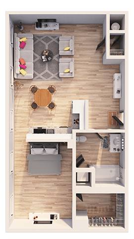 Floorplan - Roosevelt Lofts
