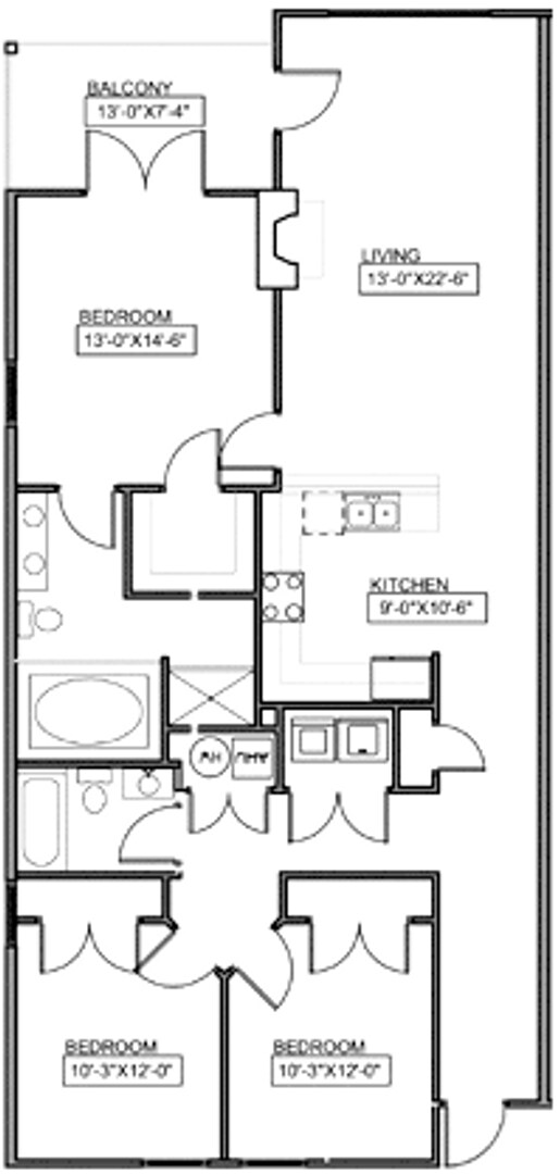 Building Photo - River Towne Condominium Unit 503 - Large condo for rent  3 bedrooms/2 baths.  $2400/month