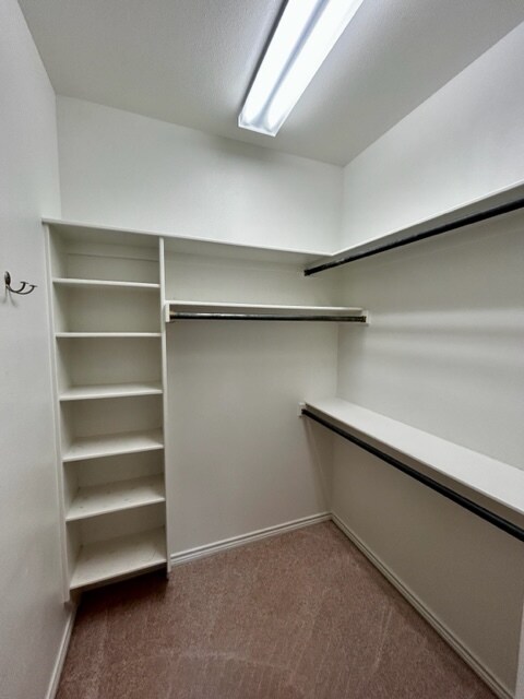 Master bedroom walk-in closet - 806 Torribrooke Ln
