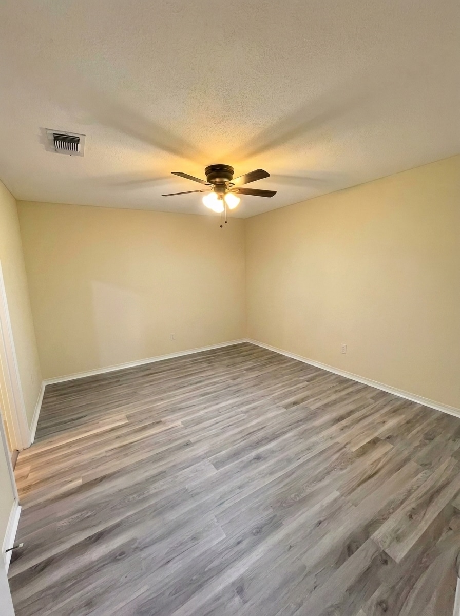 Guest Bedroom with new luxury Hickory Floors - 112 Lachite