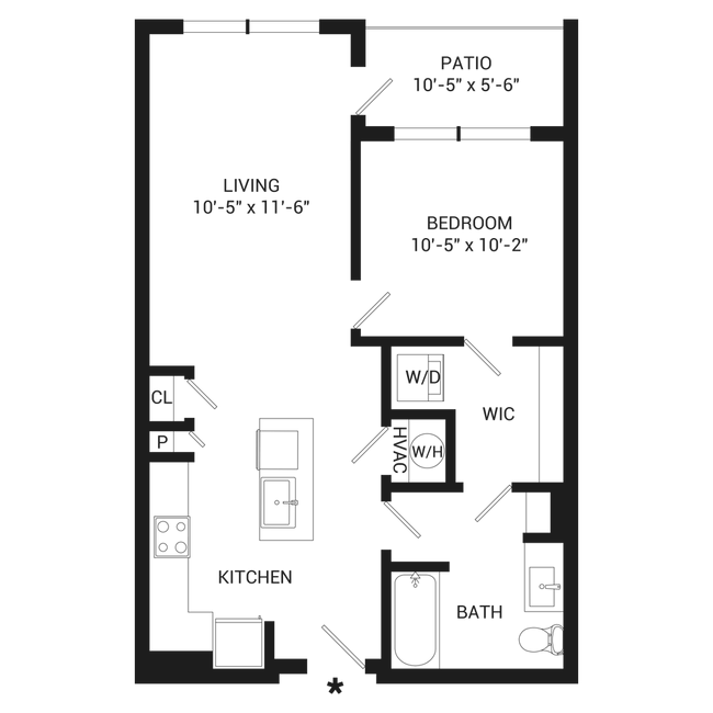 Floorplan - Vue at The Quarter