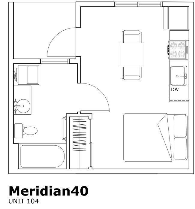 Floorplan - Meridian 40