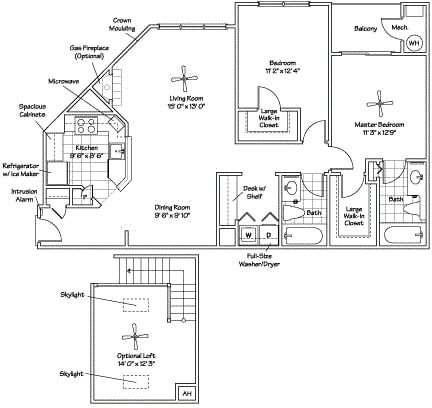 Floorplan - The Reserve at Eisenhower