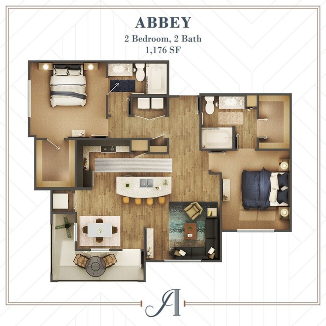 Floorplan - Auberge of Burleson