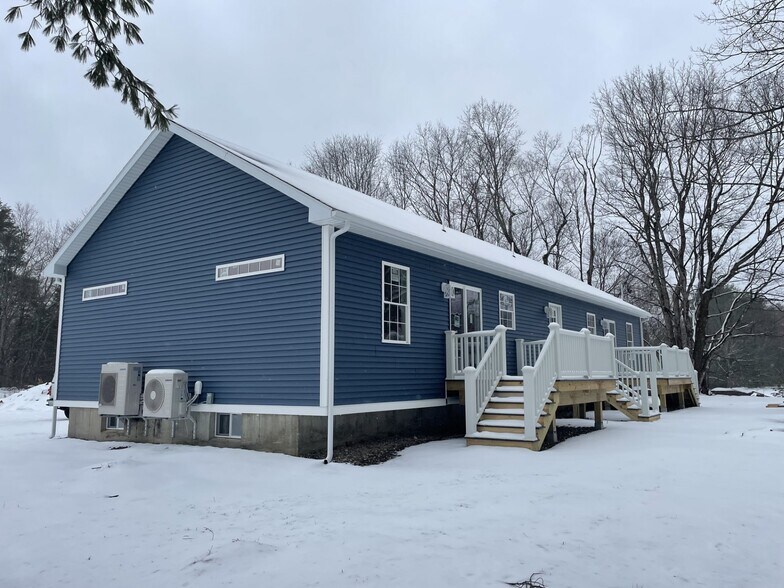 Side/Back View of Building - 144 River Common Rd