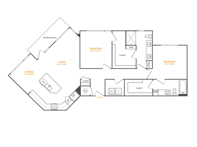 Floorplan - Citron at The Packing District