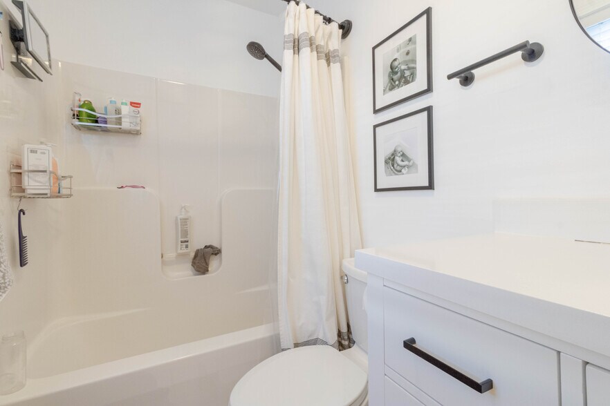 Bathroom #1 in Bedroom #1 (main floor) - 221 Neponset Ave