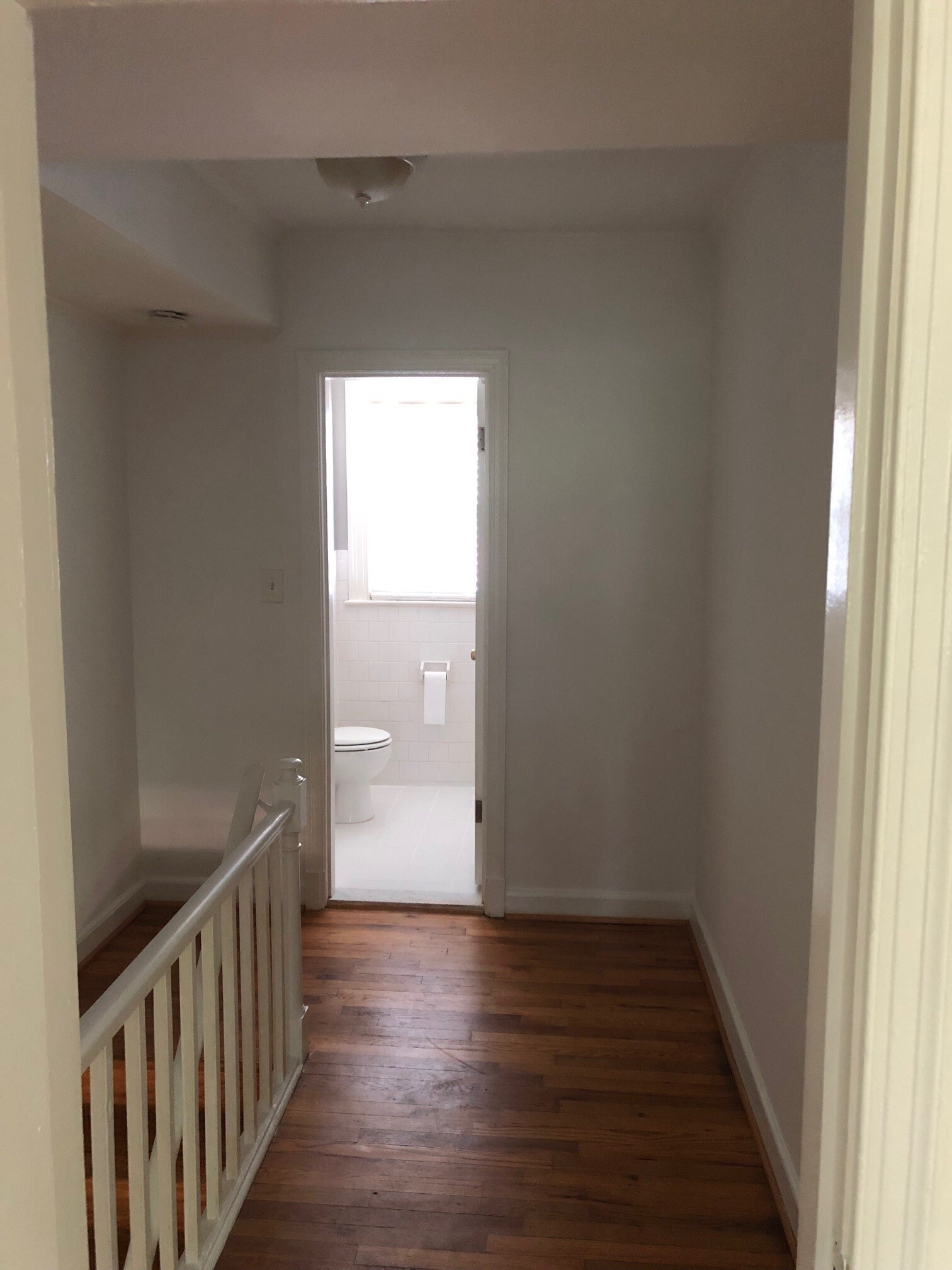Upstairs Hallway to Bathroom - 1600 S Barton St
