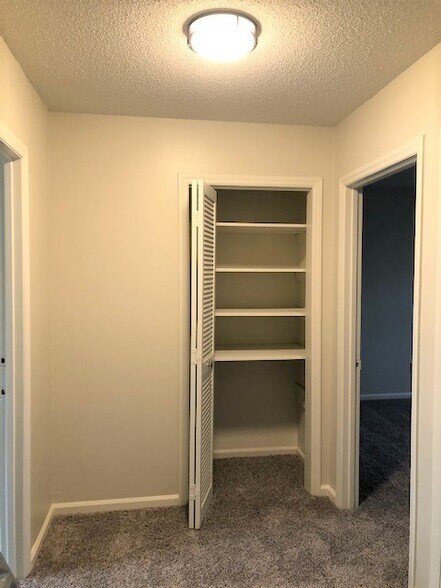 Linen closet on stair landing - 211 E Northpoint Avenue