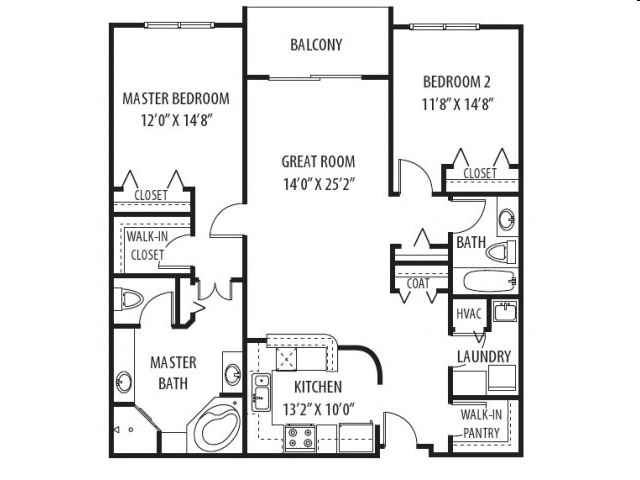 2BR/2BA - Two Itasca Place