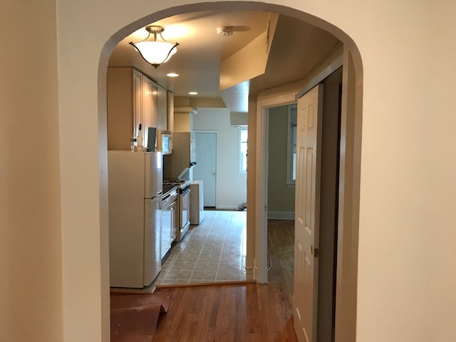 Living room to kitchen view - 2821 7th St NE