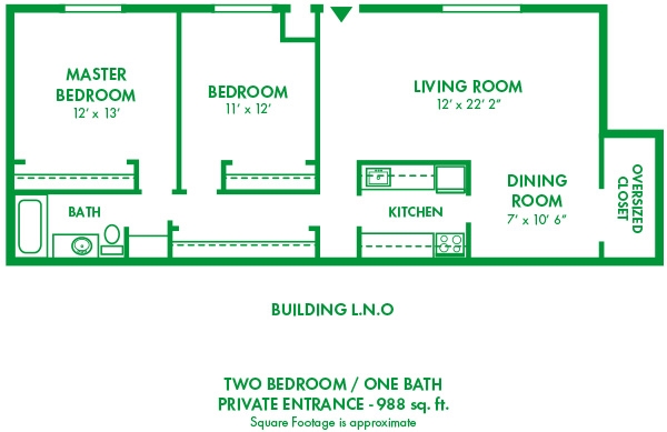 Floorplan - Park City South Apartments