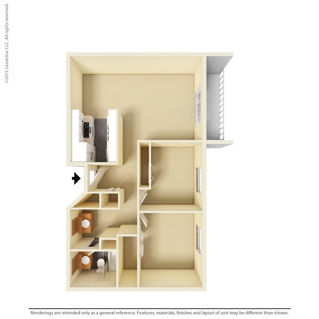 Floorplan - Bradley House Apartments