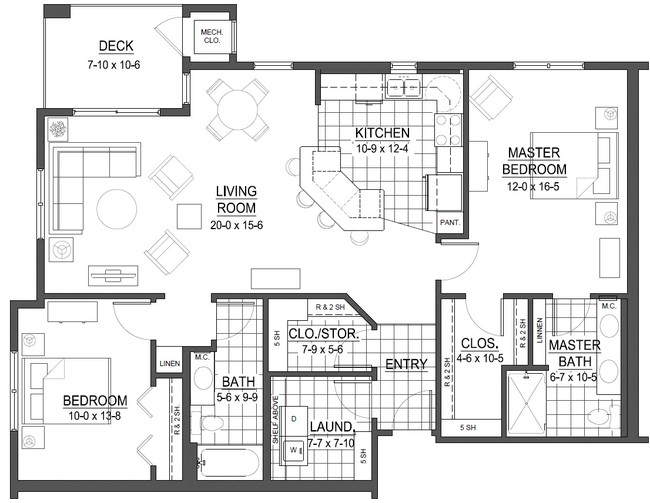 Floorplan - Village Cooperative of Shawnee