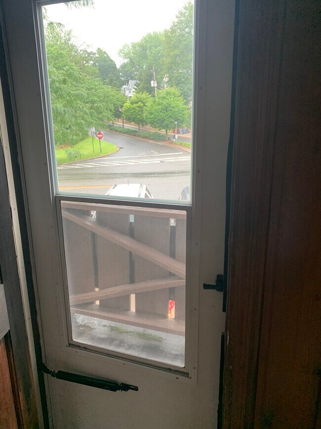 Door to small deck - 20 White Deer Plz