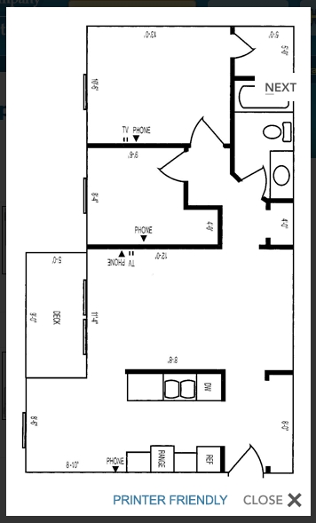 2BR/1BA - Heritage Apartments