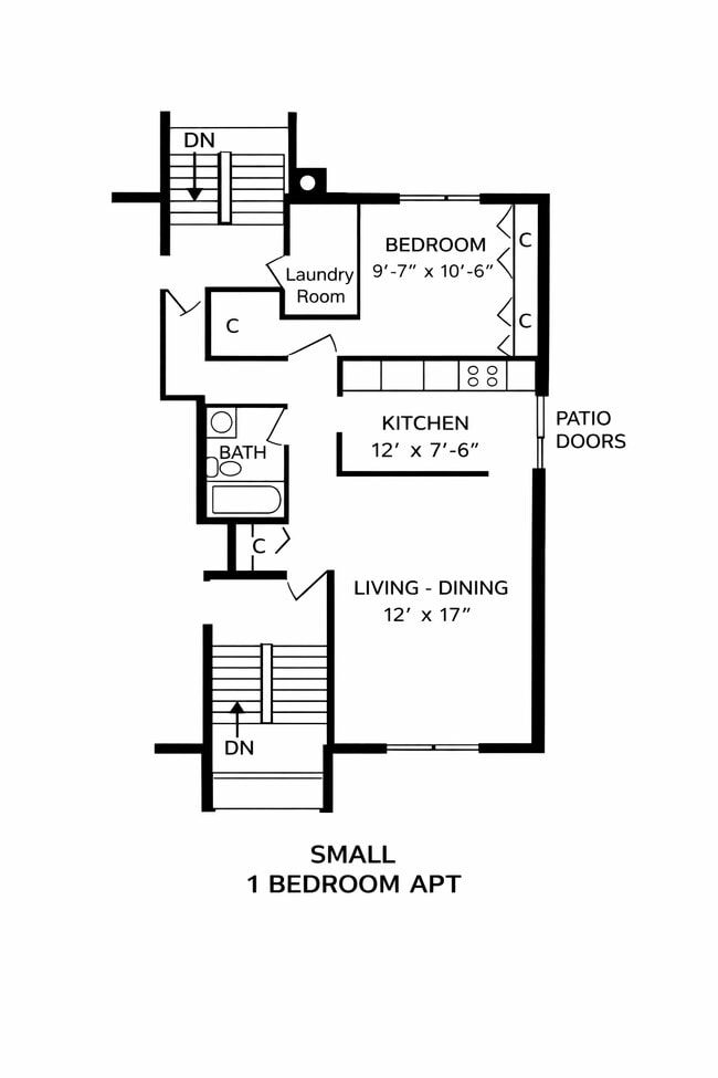 Floorplan - Countryside Apartments