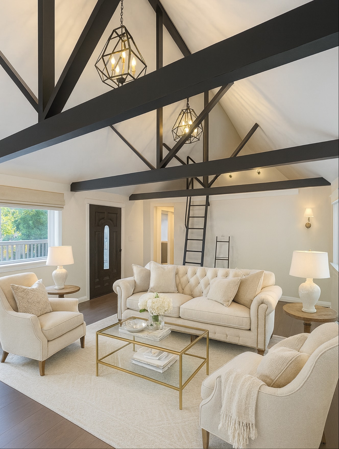 Living room loft above - 230 Reynolds Dr
