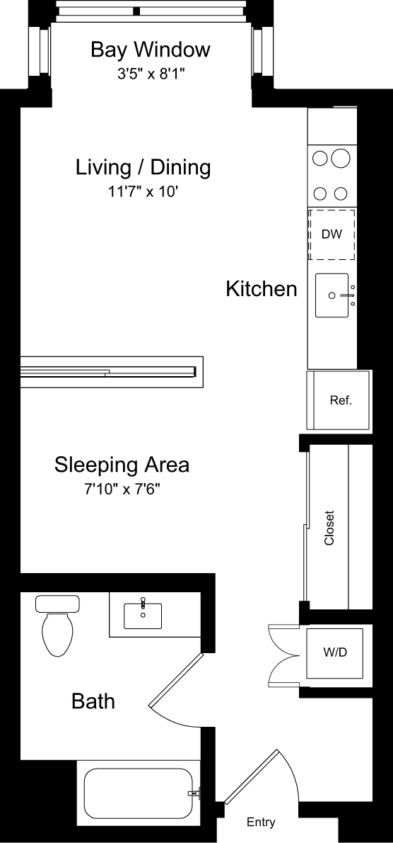 Floorplan - One Henry Adams