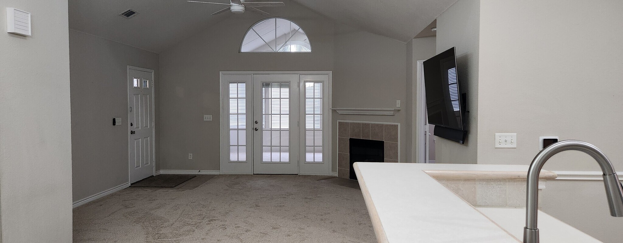 Sunroom and Fireplace - 902 Bridges Dr