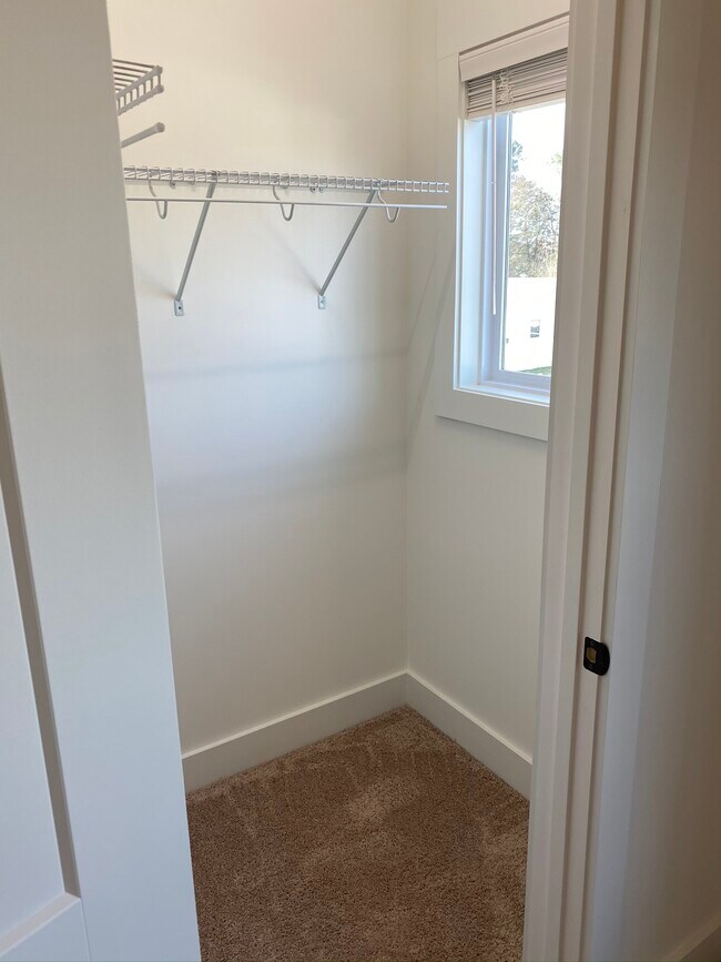 Upstairs front bedroom walk in closet - 121 Cooper Rd