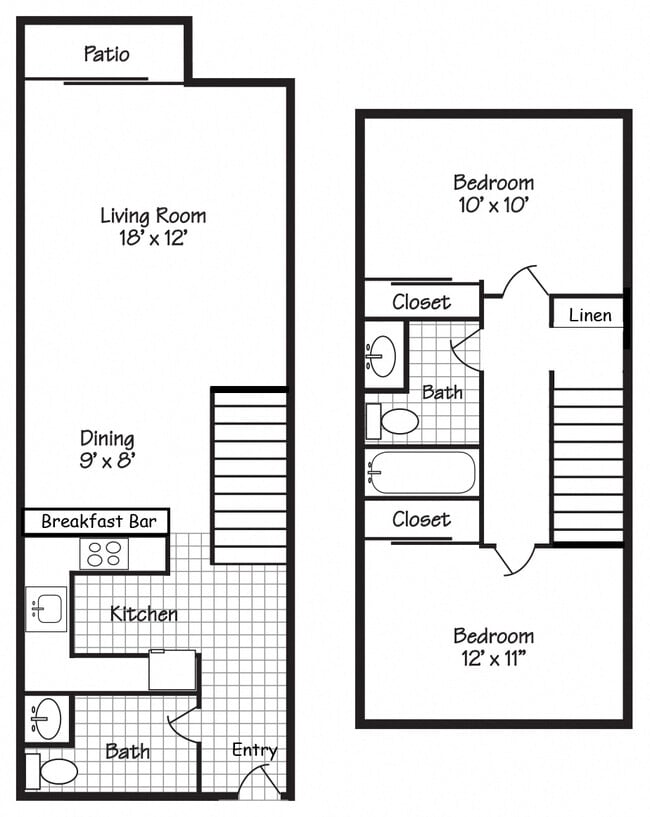 Floorplan - Forest Ridge Apartments