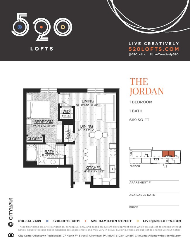 Floorplan - 520 Lofts