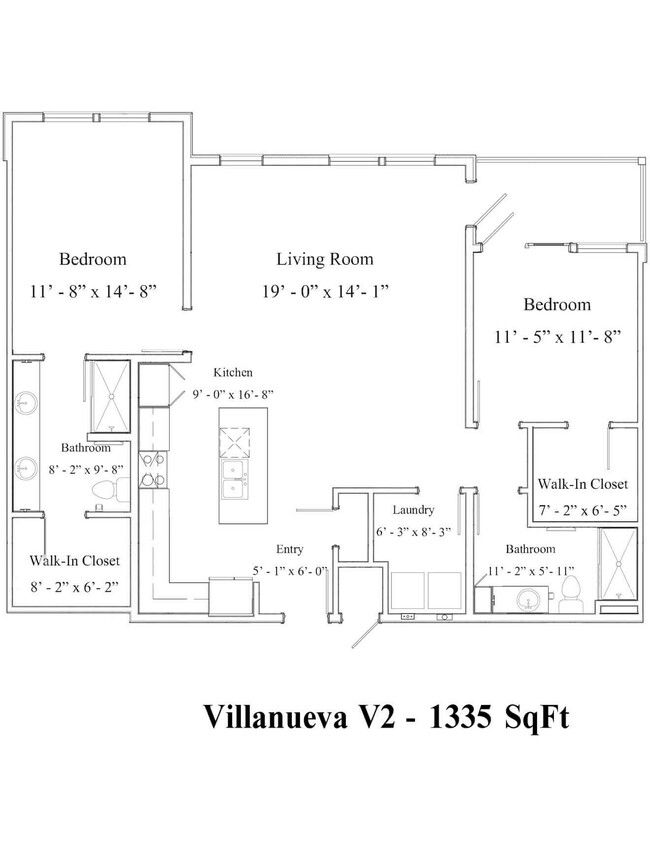 Floorplan - Parkview Apartments