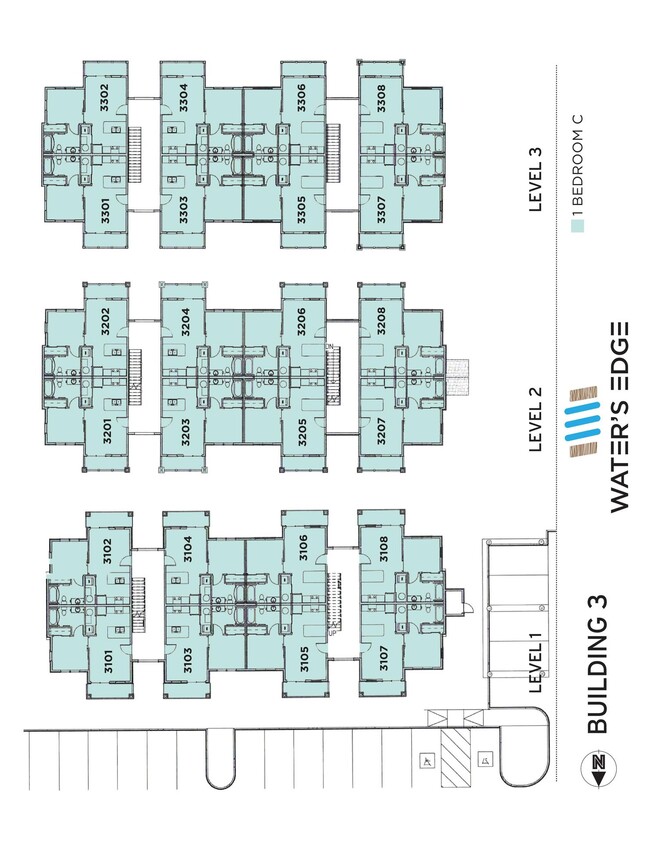 Floorplan - Waters Edge Apartments Bloomington