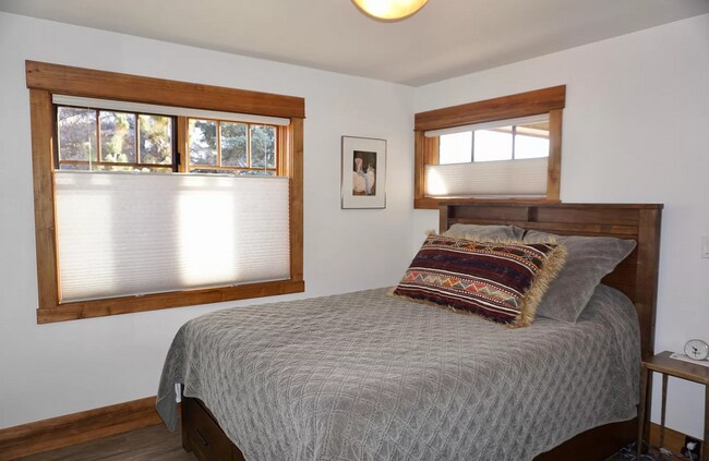 Bedroom with eastern exposure - 201 NW Harriman St