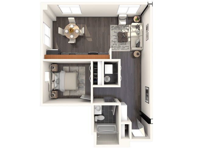 1 Bedroom - The Sansom