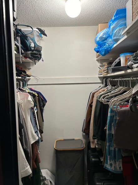 Two interconnected closets of this size in the master bedrrom - 6101 Edsall Rd