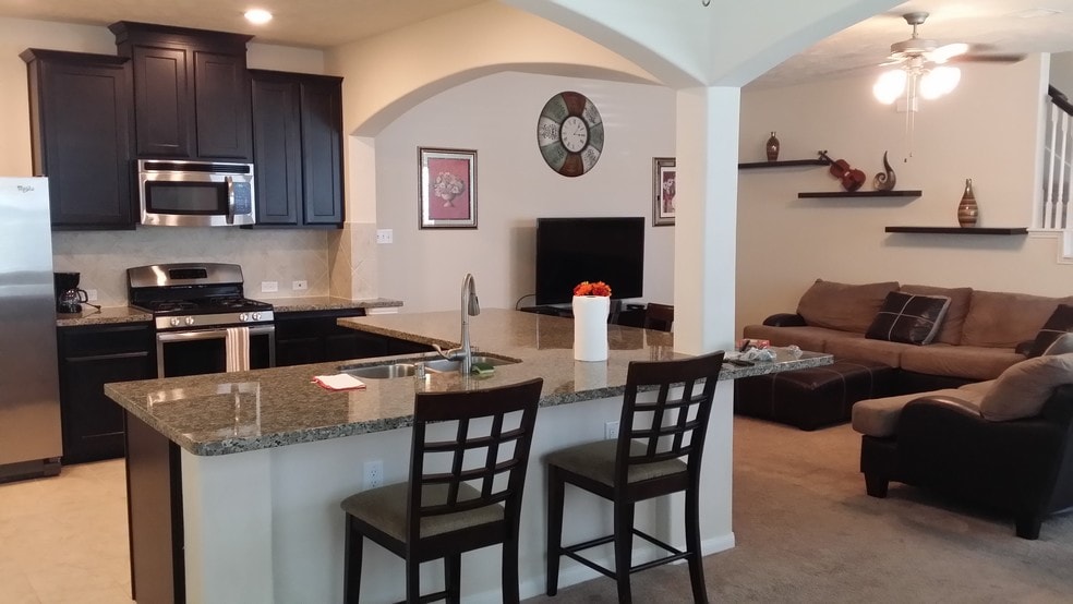 Kitchen & Living Room - 8303 Greys Ln