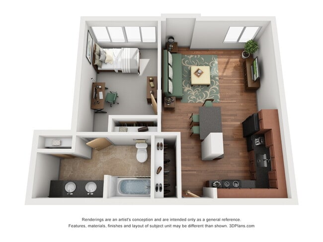 1 Bed-1Bath - Pierpont Place